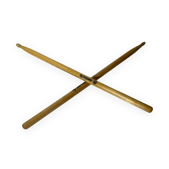 Rock Band Original Replacement Drum Sticks Set‎ Wii PS2 PS3 PS4 Xbox 360 - Picture 1 of 3